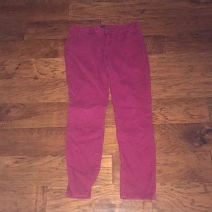Maroon pants